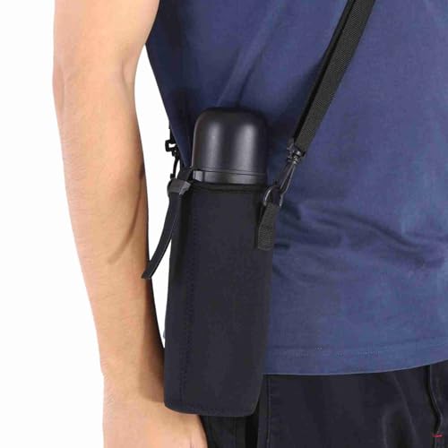 Neoprene Water Bottle Carrying Bag, Adjustable Strap, Outdoor Activities Hiking Camping Fishing Picnic Travel, Different (...