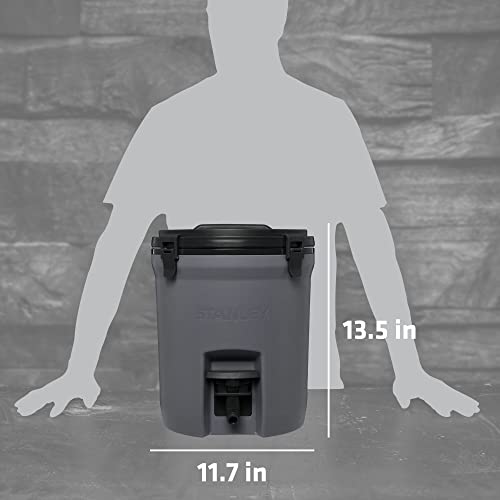 STANLEY Adventure Fast Flow Water Jug 2 Gallon Leakproof Ice Water Dispenser Insulated Beverage Cooler Easy Pour Spigot an...