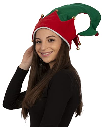 Tigerdoe Christmas Hats - 5 Pack Holiday Photo Booth Props - Santa Hat - Elf Hat - Xmas Party Supplies