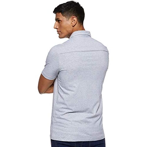 Armani Exchange Mens Slim Fit Stretch Cotton Jersey Polo