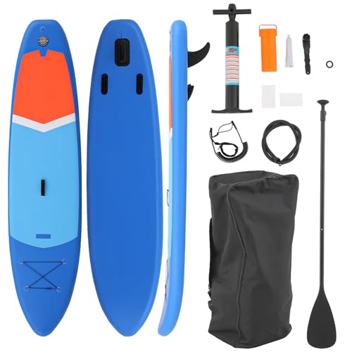MADOG Stand Up Paddle Board Yoga Board with Pump, Paddle, Storage Bag, Repair Bucket, Fin, Foot Rope for Adults & Youth, M...