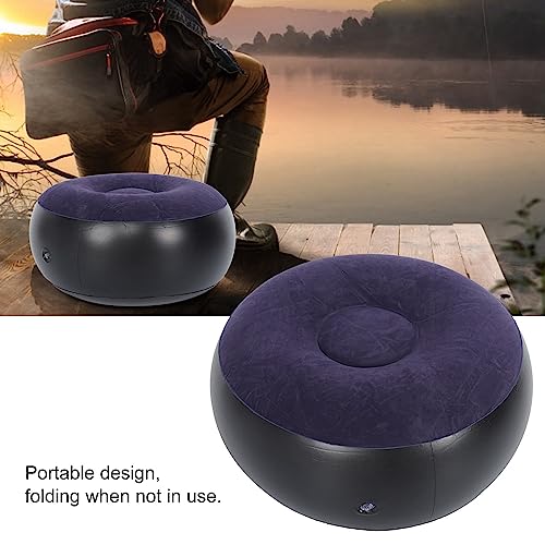 Inflatable Lounge Chair, Portable Outdoor Camping Chair, Outdoor Inflatable Lazy Sofa Chair, Anti Air Leaking Blow Up Sofa...