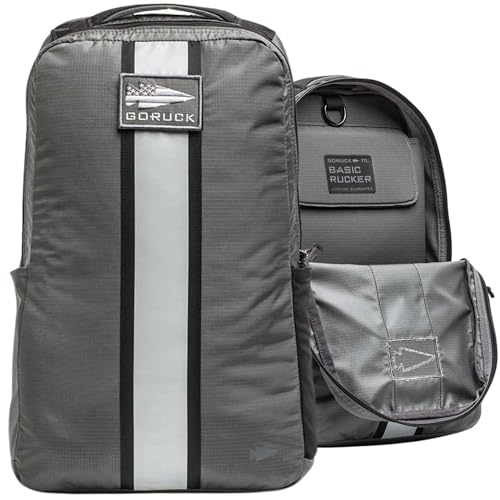 GORUCK Basic Rucker 17L Tactical Backpack – Durable Rucksack & MOLLE Daypack – Military Backpack for Men & Women - for Out...