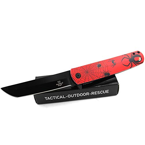 Snake Eye Tactical Every Day Carry Fantasy Design Folding Knife|Outdoor Survival Pocket Knife | Small one- Hand Knife Made...