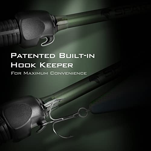 KastKing Spartacus II Fishing Rods - IM6 Graphite Blanks Casting & Spinning Rods, 2-Piece Rods with Extra Tip Section, PTS...