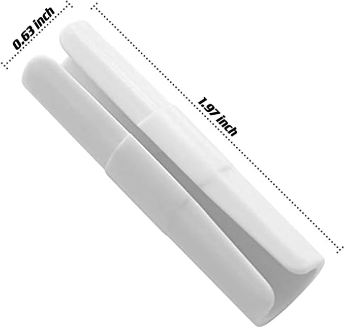12 Pc White Bed Sheet Grippers Fasteners Clips Keep Sheets Snug Mattresses Raised Edge Sheet Fasteners