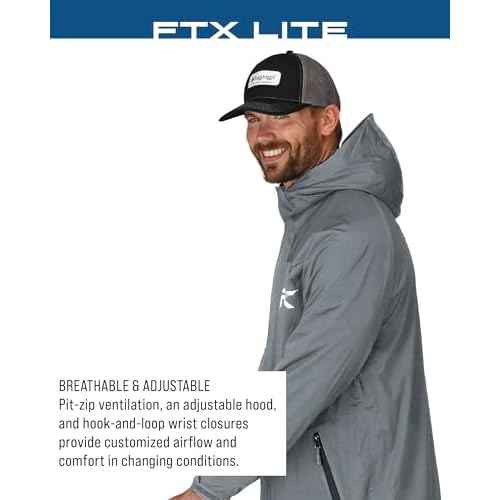 FROGG TOGGS mens Ftx Lite Rain Jacket ? Waterproof, Breathable, Stretch Comfort