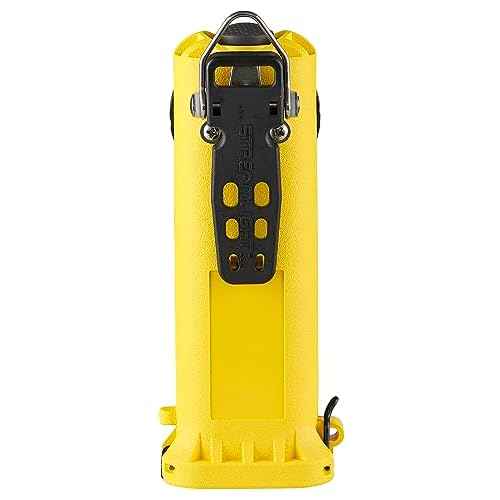 Streamlight 90244 Survivor X USB 250-Lumen USB Rechargeable Right-Angle Firefighter's Flashlight with Rechargeable Battery Pack, Yellow