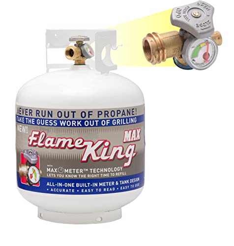 Flame King 20 lb Propane Tank Cylinder Bundle with Cover