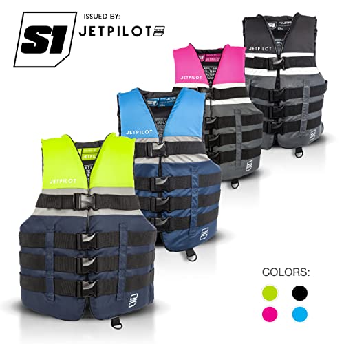 Jetpilot S1 Nylon Coast Guard Approved Life Vest PFD
