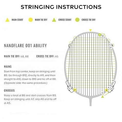 YONEX Nanoflare 001 Ability Badminton Racquet (Strung) - Graphite Frame Hi-Flex Slim Shaft Racket - Black/Red