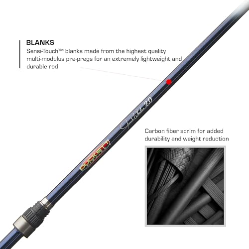 Duckett Fishing Jacob Wheeler Signature 2.0 Spinning & Casting Rods