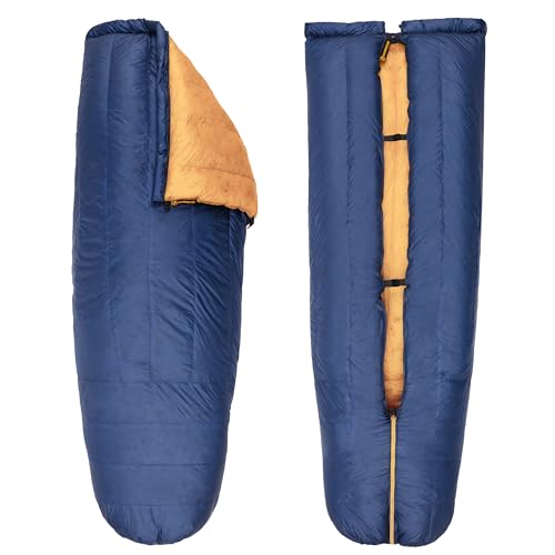 Featherstone Moondance 25 850 Fill Power Down Top Quilt Mummy Sleeping Bag Alternative for Ultralight Backpacking Camping ...