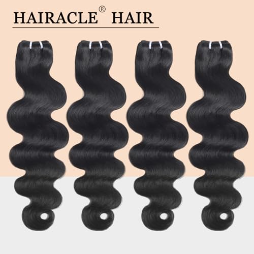 Human Hair Bundles Body Wave 14 16 18 20 Inch 12A Brazilian Hair Body Wave Bundles 100% Unprocessed Virgin Hair Natural Color for Black Women