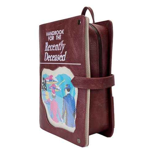 Loungefly Beetlejuice Handbook For The Recently Deceased Pin Trader Backpack