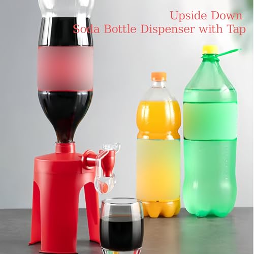 Fountain Drink Dispensers Soda Machine: Soda Dispenser, Drink Dispenser Stand, 2025 New Creative Upside Down Beverage Foun...