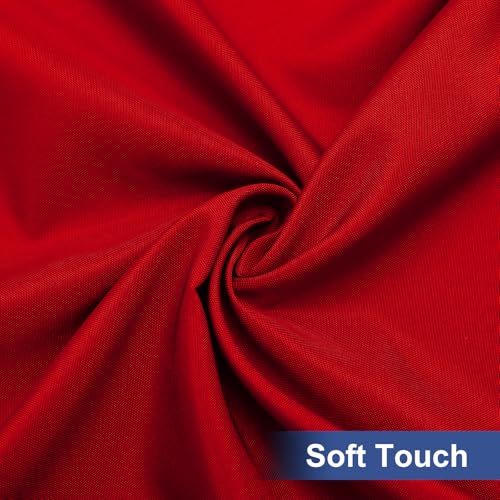 homing Rectangle Table Cloth Cover, Waterproof Polyester Elastic Fitted Tablecloth, Fits for 6 Foot Folding Tables, Washab...