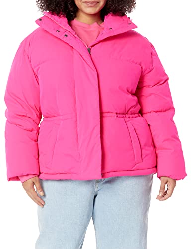 Amazon Essentials Women's Short Waisted Puffer Jacket (Available in Plus Size)