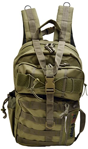 EXPLORER B8-OD Tactical Hydration Pack Ready Backpack with Molle & Chest Strap, OD