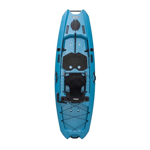 Lifetime Manta Angler Kayak 10', Stand-Up Fishing Kayak, 6 Rod Holders, Adjustable Seat
