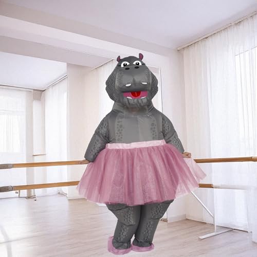 Rubies Hippo Inflatable Costume for Adults, Unisex One Size
