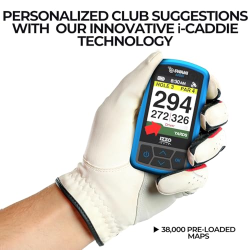Izzo Swami Golf GPS Rangefinder - Color Display & Scorekeeper
