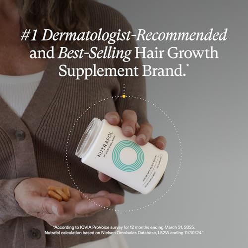 Nutrafol Women's Balance Hair Growth Supplements, Ages 45 and Up, Clinically Proven for Visibly Thicker Hair and Scalp Cov...