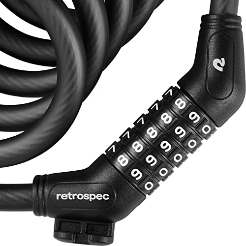 Grizzly Plus Integrated Combo Cable Bike Lock - 12mm