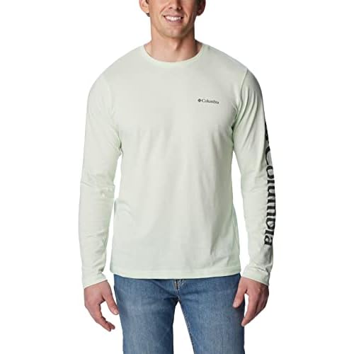 Columbia Mens Thistletown Hills Long Sleeve Logo Tee