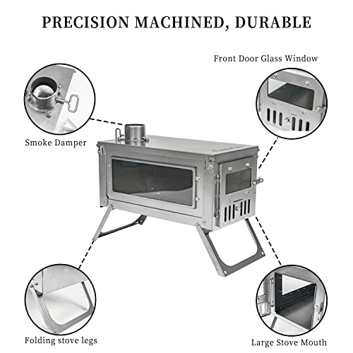 FireHiking Lightweight Hot Tent with Titanium Stove