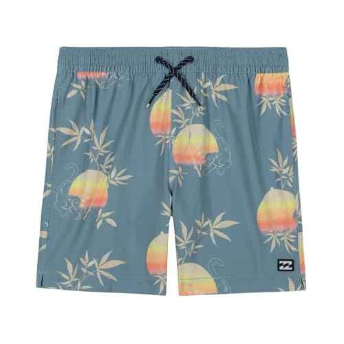Billabong Boys Layback 4-Way Stretch Swim Trunks with UPF 50+ Sun Protection, Quick Dry Bathing Suit