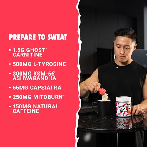 GHOST Burn Weight Management Powder, Guava Berry (60 Servings) - Metabolism & Energy Support Supplement for Men & Women - ...