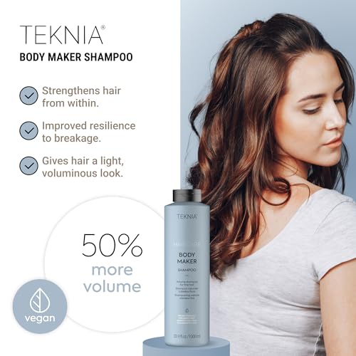 LAKM? Teknia Body Maker Shampoo, Volume Shampoo for Fine Hair, Hair Volumizing Products