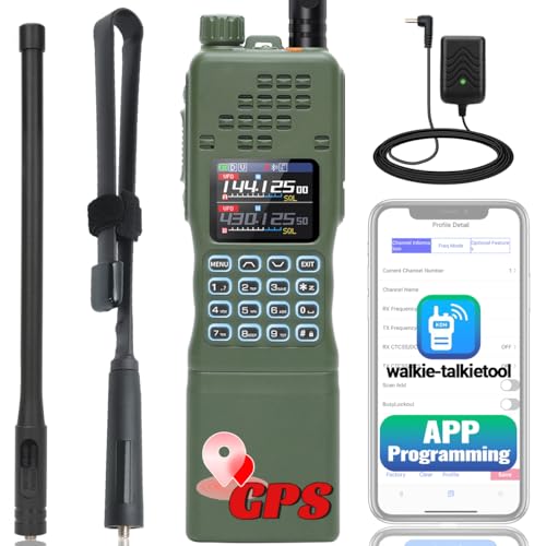 BAOFENG Radio AR-152 PRO Ham Radio Handheld 10W Rechargeable Walkie Talkies Long Range Two Way Radio NOAA Weather Radio GP...