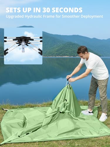 CAMEL CROWN Instant Tent for 3-4 Person, Waterproof & Sun Protection Family Camping Tent, Sets Up in 30 Seconds, Lightweig...
