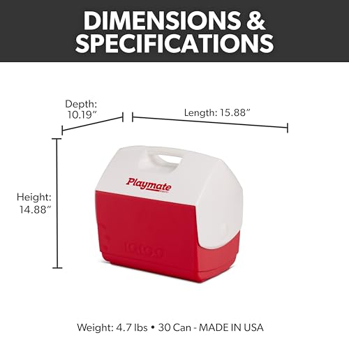Igloo 14-16 Qt Hardsided Lunch Playmate Pal Cooler