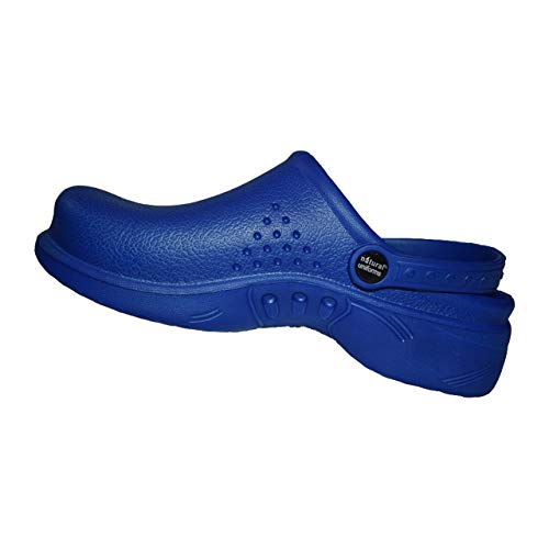 Natural Uniforms Ultralite Women's Clogs with Strap, Nursing Medical Work Mule