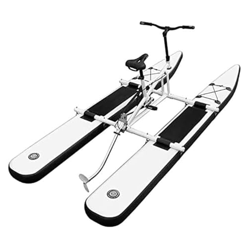SUP Water Bike, Water Bike Inflatable Kayak Lake Bike Boat, Water Bike with Paddle Board Lake Pedal Bike Boat
