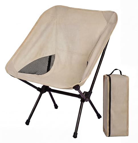 Toucans Camping Chair Portable Backpacking Chair - Ultralight Folding Chair - Compact, Lightweight Foldable Chairs for Hik...