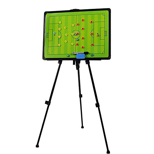 Haploon Soccer Coaching Board, Big Tri-pod Football Tactic Board, Strategy Game Plan White Board Clipboard, Huge Size Trai...