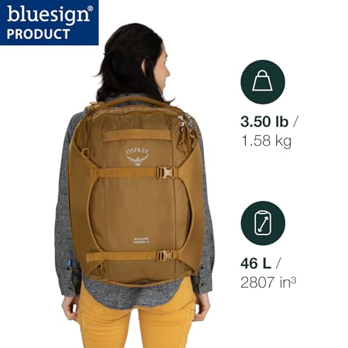 Osprey Sojourn Porter 46L Travel Backpack – Carry-On Compliant Luggage with StraightJacket Compression and Padded Laptop S...