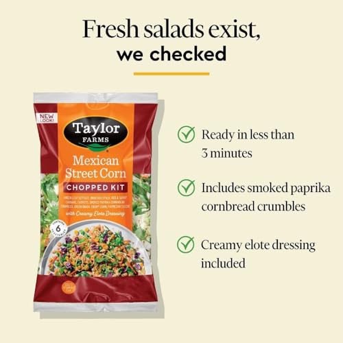 Taylor Farms Mexican Style Street Corn Chopped Salad Kit 11.62oz