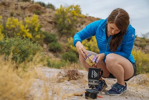 Jetboil Zip Camping Stove Cooking System, Carbon