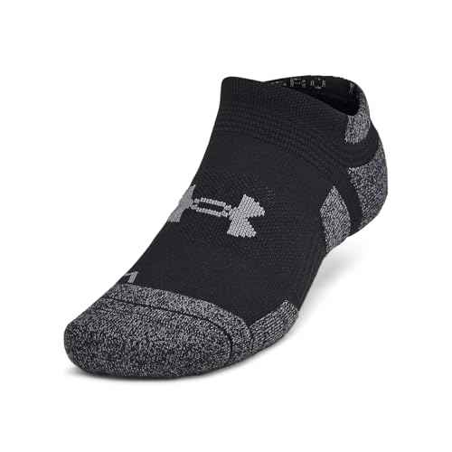 Under Armour unisex-adult Unisex Ua Performance Tech 3-pack Ultra Low Tab Socks