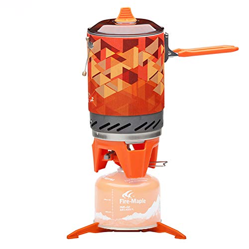 Fire-Maple Fixed Star X2 Backpacking and Camping Stove System Outdoor Propane Camp Cooking Gear Portable Pot Jet Burner Se...