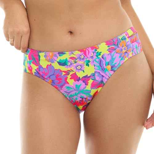 Body Glove Womens Nuevo Contempo Full Coverage Bikini Bottom Swimsuit