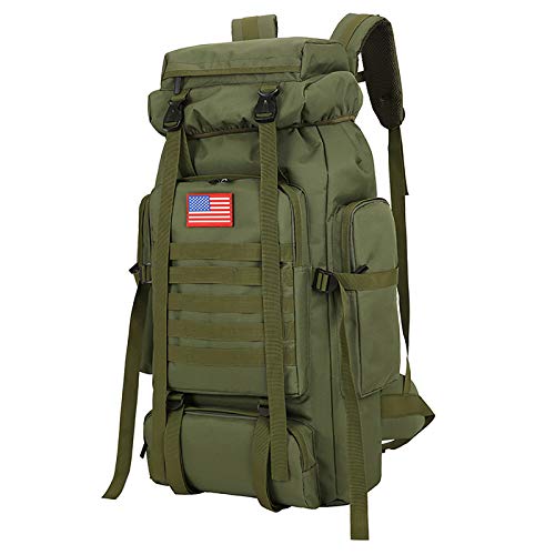 King'sGuard 70L Camping Hiking Backpack Tactical Backpack Military Molle Rucksack Backpack for Outdoor