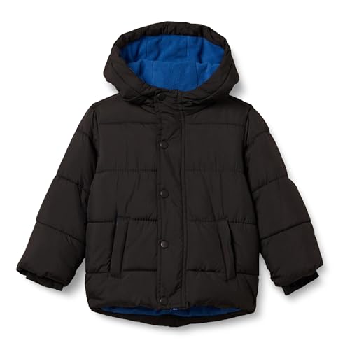 Amazon Essentials Babies, Toddlers, and Boys' Heavyweight Hooded Puffer Jacket
