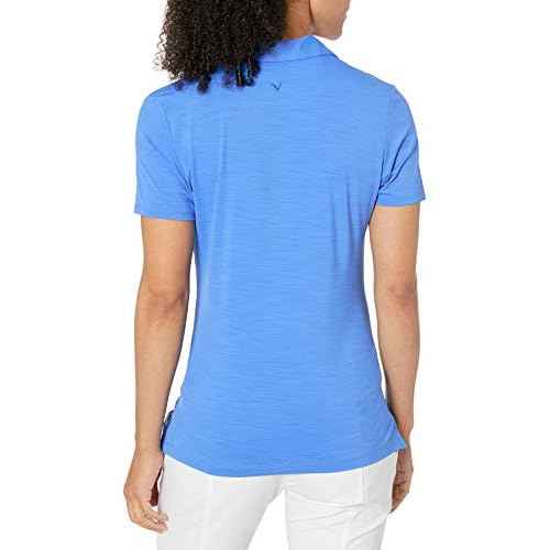 Callaway Women¡¯s Opti-Dri Tonal Short Sleeve Polo Shirt, with Stretch Fabric and Sun Protection, Extended Sizing