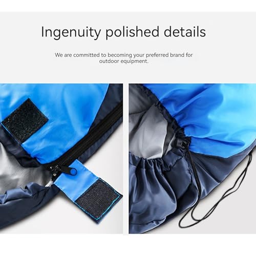 SmartstickX Camping Sleeping Bag, Lightweight Single Person 3 Season Warm and Cold Weather - Summer, Spring, Fall Waterpro...